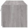 Wand-TV-Möbel mit LED-Leuchten 2 Stück Sonoma grau 60x35x31 cm von , TV-Möbel - Ref: Foro24-837278, Preis: 88,95 €, Rabatt: %