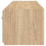 Wandfernseher Möbel LED-Leuchten 2 Stück Sonoma Eiche 80x35x31 cm von , TV-Möbel - Ref: Foro24-837286, Preis: 101,58 €, Rabat...