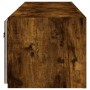 TV-Wandmöbel LED-Leuchten 2 Stück Räuchereiche 80x35x31 cm von , TV-Möbel - Ref: Foro24-837290, Preis: 102,21 €, Rabatt: %