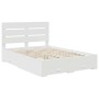 Estructura de cama con cajón 150 x 200 cm Madera de ingeniería en Conjuntos de muebles | Comprar online en Foro24