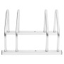 Bicycle rack for 2 galvanized steel bicycles by , Bases and supports for storing bicycles - Ref: Foro24-154417, Price: 25,05 ...