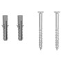 Bicycle rack for 2 galvanized steel bicycles by , Bases and supports for storing bicycles - Ref: Foro24-154417, Price: 25,05 ...