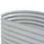 Silver galvanized steel flower bed 400x80x81 cm by vidaXL, Pots and planters - Ref: Foro24-45511, Price: 254,60 €, Discount: %