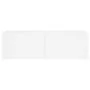 Wandmontierter TV-Schrank mit LED-Leuchten weiß 100x35x31 cm von , TV-Möbel - Ref: Foro24-837295, Preis: 83,41 €, Rabatt: %