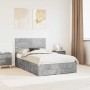 Estructura de cama con cajón Gris Concreto 135 x 190 cm en Conjuntos de muebles | Comprar online en Foro24