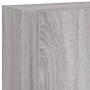 Wandmontierter TV-Schrank mit LED-Leuchten, Sonoma-Grau, 60 x 35 x 41 cm von , TV-Möbel - Ref: Foro24-837312, Preis: 51,20 €,...