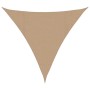 Toldo de vela gris taupe HDPE 160 g/m² 4,5x4,5x4,5 m