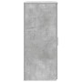 Armario de madera de ingeniería gris hormigón 40x45x103,5 cm en Taquillas y armarios de almacenamiento | Comprar online en Foro2