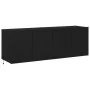 Wand-TV-Möbel mit LED-Lichtern, 2 Stück, schwarz, 60x35x41 cm. von , TV-Möbel - Ref: Foro24-837305, Preis: 91,95 €, Rabatt: %