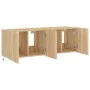 Wand-TV-Möbel mit LED-Lichtern, 2 Stück, Sonoma-Eiche, 60x35x41 cm. von , TV-Möbel - Ref: Foro24-837307, Preis: 88,49 €, Raba...