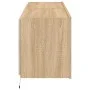 Wand-TV-Möbel mit LED-Lichtern, 2 Stück, Sonoma-Eiche, 60x35x41 cm. von , TV-Möbel - Ref: Foro24-837307, Preis: 88,49 €, Raba...