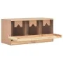Hühnernistkasten 3 Fächer Zirbenholz 96x40x45 cm von vidaXL, Eierbrutapparate - Ref: Foro24-170656, Preis: 95,14 €, Rabatt: %