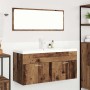 Mueble de Cuarto de Baño Madera envejecida 100 x 38,5 x 46 cm en Muebles de baño | Comprar online en Foro24