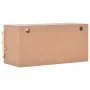 Hühnernistkasten 3 Fächer Zirbenholz 96x40x45 cm von vidaXL, Eierbrutapparate - Ref: Foro24-170656, Preis: 95,14 €, Rabatt: %
