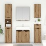 Juego de muebles de baño con cajón 4 pcs Roble artesanal en Muebles de baño | Comprar online en Foro24