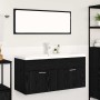 Mueble de Cuarto de Baño Roble Negro 100 x 38,5 x 46 cm en Muebles de baño | Comprar online en Foro24