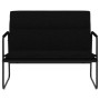 Banco de tela negro 100x64x80 cm en Bancos | Comprar online en Foro24