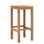 Taburetes de barra de cocina 2 unidades madera maciza de teca by , Kitchen stools - Ref: Foro24-287232, Price: 117,55 €, Disc...