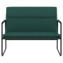 Banco de tela verde oscuro 100x64x80 cm en Bancos | Comprar online en Foro24