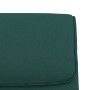 Banco de tela verde oscuro 100x64x80 cm en Bancos | Comprar online en Foro24