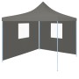 Pop-Up Faltzelt mit 2 Wänden 3x3 m Anthrazit von vidaXL, Zelte und Pavillons - Ref: Foro24-44965, Preis: 131,45 €, Rabatt: %