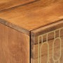 Mesita de noche madera maciza de mango 50x33x60 cm en Mesitas de noche | Comprar online en Foro24