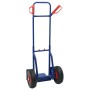Carro de Mano Azul y Rojo 49,5 x 53 x 114 cm Acero en Carretillas de carga | Comprar online en Foro24