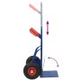 Carro de Mano Azul y Rojo 49,5 x 53 x 114 cm Acero en Carretillas de carga | Comprar online en Foro24