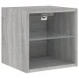 TV-Wandmöbel mit LED, 7-teilig, Holzwerkstoff, grau Sonoma von , TV-Möbel - Ref: Foro24-3216588, Preis: 130,40 €, Rabatt: %