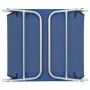 Tumbonas plegables 2 unidades acero y tela azul de vidaXL, Tumbonas - Ref: Foro24-44299, Precio: 88,84 €, Descuento: %