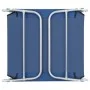 Tumbonas plegables 2 unidades acero y tela azul de vidaXL, Tumbonas - Ref: Foro24-44299, Precio: 101,08 €, Descuento: %