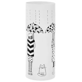 Paragüero mujeres acero blanco de vidaXL, Paragüeros - Ref: Foro24-246801, Precio: 39,57 €, Descuento: %