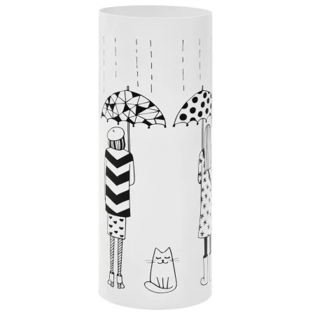 Women's white steel umbrella stand by vidaXL, umbrella stands - Ref: Foro24-246801, Price: 40,32 €, Discount: %