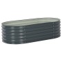 Arriate de acero galvanizado gris 160x80x44 cm de vidaXL, Maceteros y jardineras - Ref: Foro24-45529, Precio: 133,32 €, Descu...