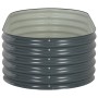 Arriate de acero galvanizado gris 160x80x44 cm de vidaXL, Maceteros y jardineras - Ref: Foro24-45529, Precio: 133,32 €, Descu...