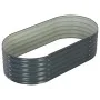 Arriate de acero galvanizado gris 160x80x44 cm de vidaXL, Maceteros y jardineras - Ref: Foro24-45529, Precio: 120,13 €, Descu...