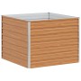 Arriate elevado Marrón Claro 100 x 100 x 77 cm en Maceteros y jardineras | Comprar online en Foro24