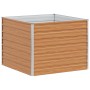 Arriate elevado Marrón Claro 100 x 100 x 77 cm en Maceteros y jardineras | Comprar online en Foro24