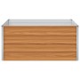 Arriate elevado Marrón Claro 100 x 100 x 45 cm en Maceteros y jardineras | Comprar online en Foro24
