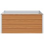 Arriate elevado Marrón Claro 100 x 100 x 45 cm en Maceteros y jardineras | Comprar online en Foro24