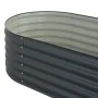 Arriate de acero galvanizado gris 160x80x44 cm de vidaXL, Maceteros y jardineras - Ref: Foro24-45529, Precio: 120,13 €, Descu...