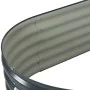 Arriate de acero galvanizado gris 160x80x44 cm de vidaXL, Maceteros y jardineras - Ref: Foro24-45529, Precio: 120,13 €, Descu...