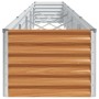 Arriate elevado Marrón Claro 485 x 50 x 36 cm Acero Galvanizado en Maceteros y jardineras | Comprar online en Foro24