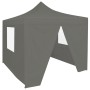 Pop-Up-Faltzelt mit 4 anthrazitfarbenen Wänden 3x3 m von vidaXL, Zelte und Pavillons - Ref: Foro24-44964, Preis: 129,40 €, Ra...