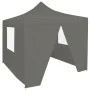 Pop-Up folding tent with 4 anthracite walls 3x3 m by vidaXL, Tents and gazebos - Ref: Foro24-44964, Price: 126,22 €, Discount: %