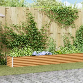 Arriate elevado 1164 x 50 x 36 cm Acero Galvanizado en Maceteros y jardineras | Comprar online en Foro24