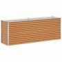 Arriate elevado Marrón Claro 195 x 50 x 68 cm Acero Galvanizado en Maceteros y jardineras | Comprar online en Foro24