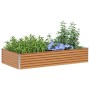 Arriate elevado 195 x 100 x 36 cm Acero Galvanizado en Maceteros y jardineras | Comprar online en Foro24