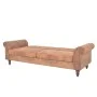 Convertible 2-seater sofa with brown artificial suede armrests by vidaXL, Sofas - Ref: Foro24-245584, Price: 404,22 €, Discou...