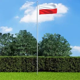Poland flag 90x150 cm by , Flags and windsocks - Ref: Foro24-146056, Price: 14,47 €, Discount: %